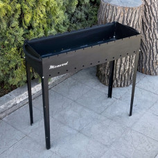 Мангал Mzavod Еней на 12 шампурів 4мм на ніжках