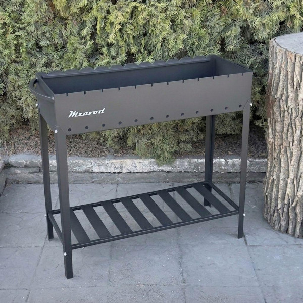 Мангал Mzavod Еней на 12 шампурів 4мм на ніжках