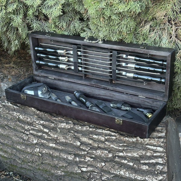 Подарунковий набір Mzavod Гетьман чорний