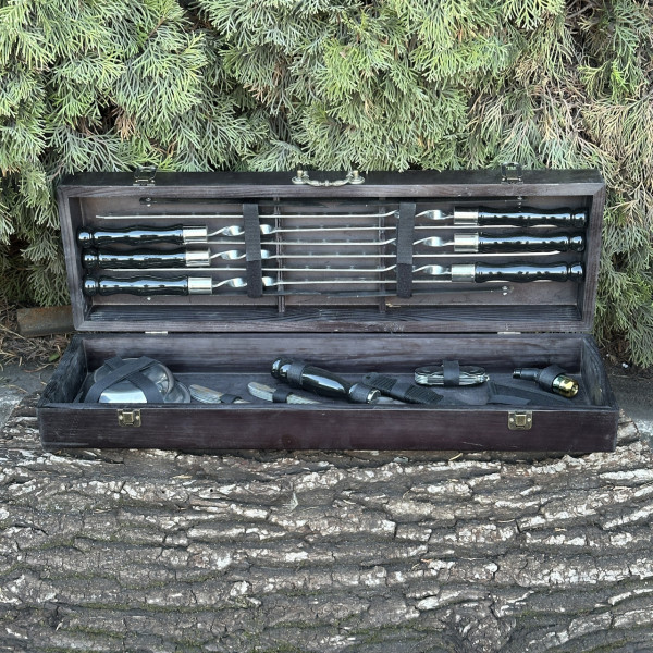 Подарунковий набір Mzavod Гетьман чорний