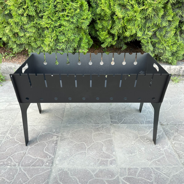 Розбірний мангал Mzavod Фенікс на 10 шампурів 3мм