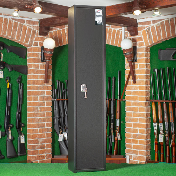 Сейф збройовий ШОЕ-1400, чорний