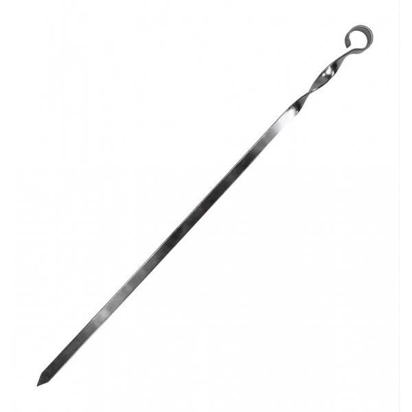 Шампур Mzavod сталевий для люля-кебаб 690х15х3 мм