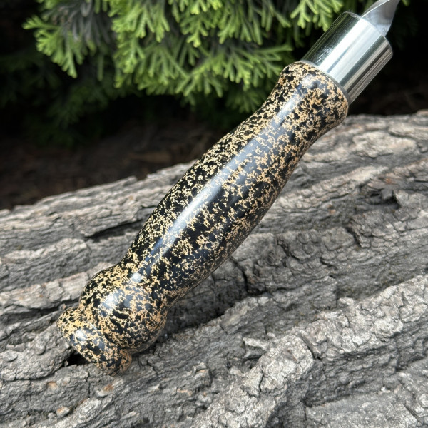 Шампур Mzavod з дерев'яною ручкою 630х12х3мм мармуровий