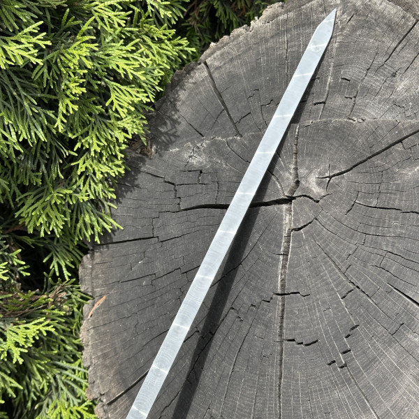 Шампур Mzavod з дерев'яною ручкою 630х12х3мм мармуровий