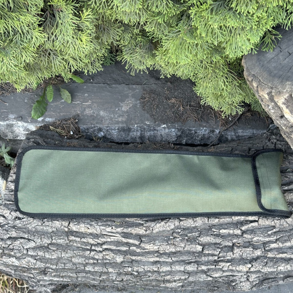 Чохол Mzavod із клапаном на липучці на 6 шампурів зелений