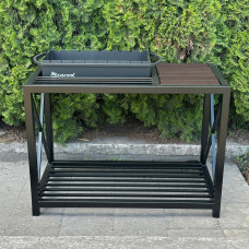 Мангал Mzavod Тор на 9 шампурів 4мм в стилі LOFT