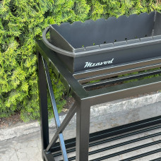 Мангал Mzavod Тор на 9 шампурів 4мм в стилі LOFT