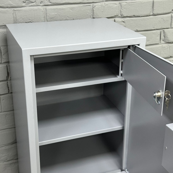 Офісний сейф СБЕ-1220/2 сірий