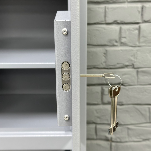 Офісний сейф СБЕ-1220/2 сірий