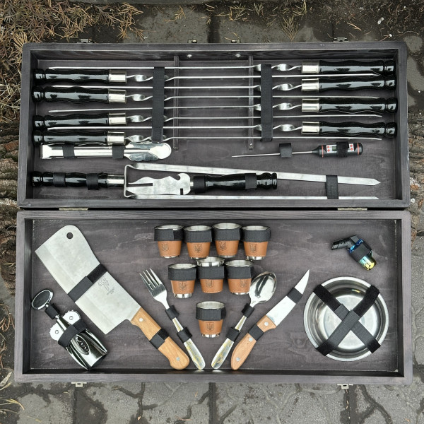 Подарунковий набір Mzavod Магнат чорний