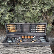 Подарунковий набір Mzavod Осавул темна текстура