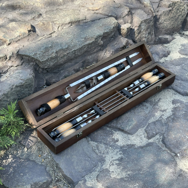 Подарунковий набір Mzavod ШашлиКейс темний