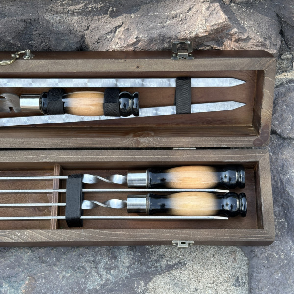 Подарунковий набір Mzavod ШашлиКейс темний