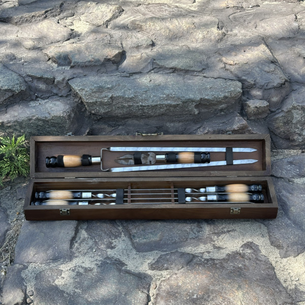 Подарунковий набір Mzavod ШашлиКейс темний