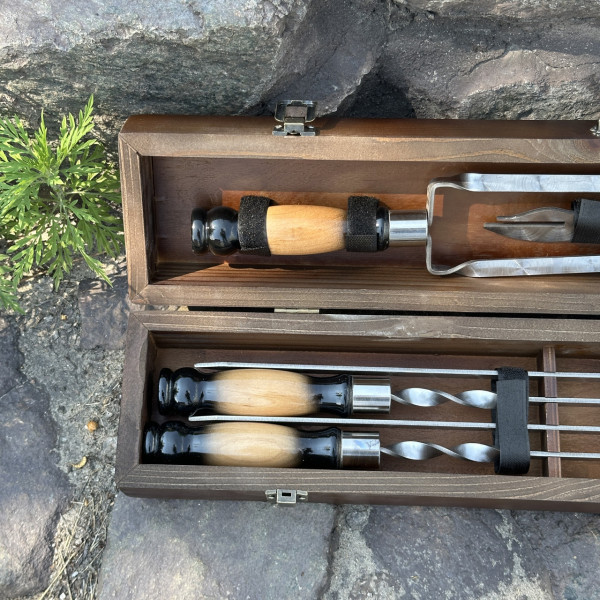 Подарунковий набір Mzavod ШашлиКейс темний