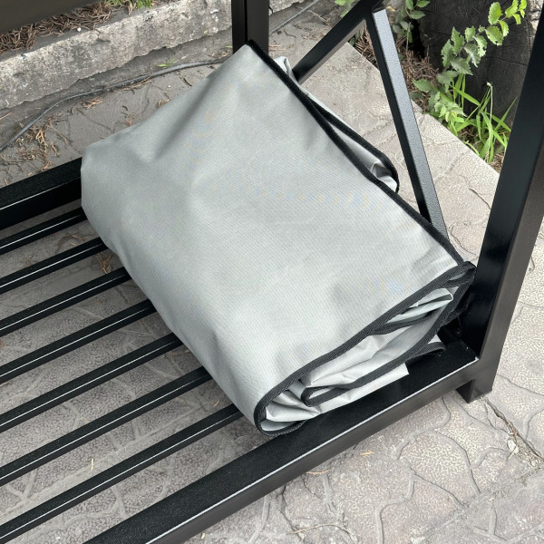 Чохол Mzavod для мангалу-барбекю в стилі LOFT на 9 шампурів сірий