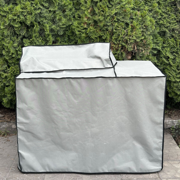 Чохол Mzavod для мангалу-барбекю в стилі LOFT на 9 шампурів сірий