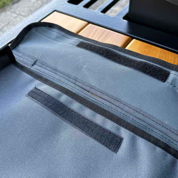 Чохол Mzavod для мангалу Пегас на 10 шампурів сірий