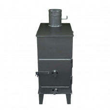 Піч-буржуйка BP/6-ВС опалювальна 4мм з ребрами жорсткості