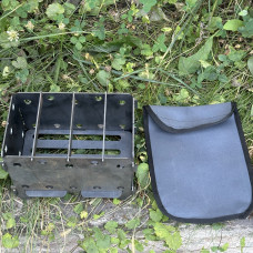 Піч-трісочниця Mzavod 21.3х15х15см 2мм велика з чохлом