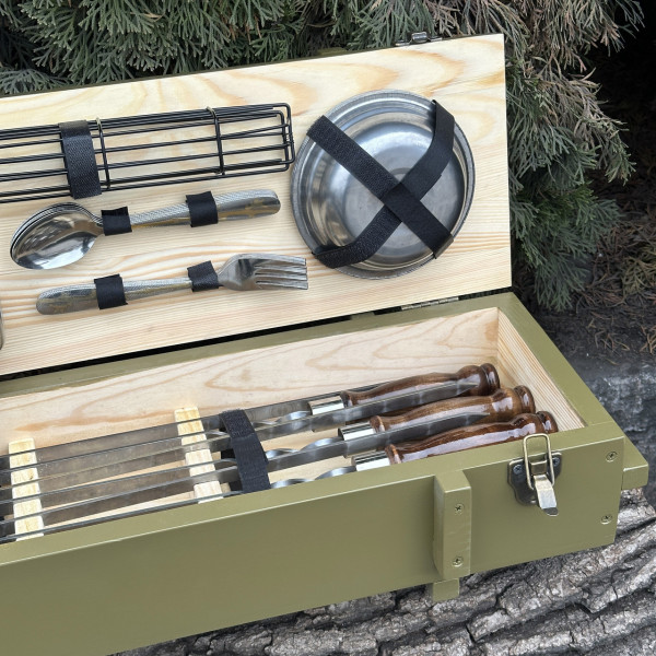 Подарунковий набір Mzavod Комбат оливковий