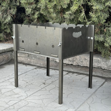 Розбірний мангал Mzavod Турист на 5 шампурів 0.8мм