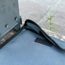 Чохол Mzavod для печі-трісочниці великій сірий