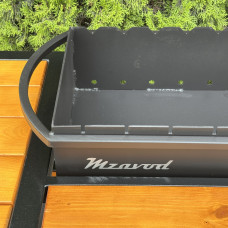 Мангал Mzavod Одін на 12 шампурів 4мм в стилі LOFT