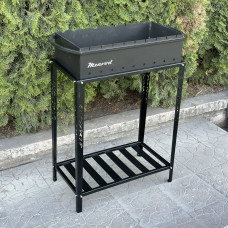 Мангал Mzavod Прометей на 9 шампурів 3мм на дровниці