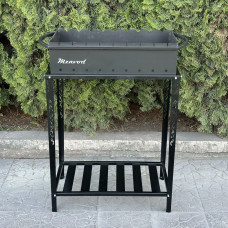 Мангал Mzavod Прометей на 9 шампурів 3мм на дровниці