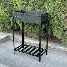 Мангал Mzavod Прометей на 9 шампурів 3мм на дровниці