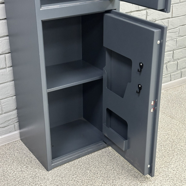 Офісний сейф CБП-1600/2 антрацитово-сірий