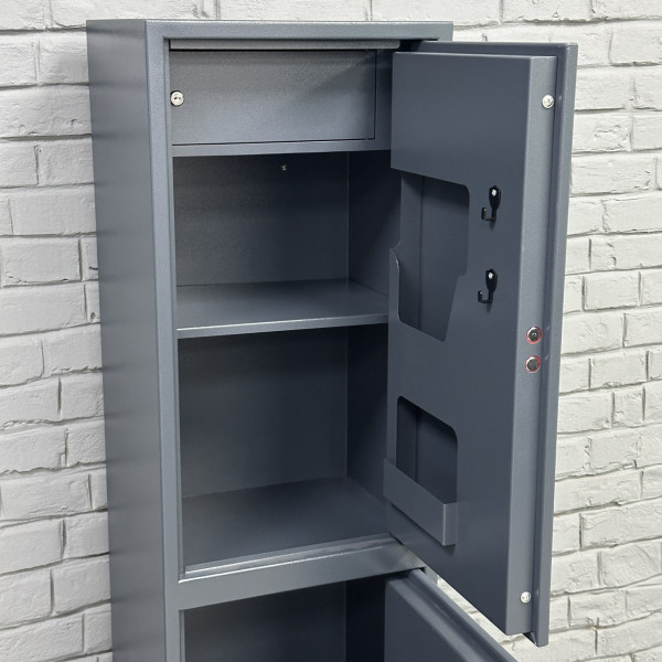 Офісний сейф CБП-1600/2 антрацитово-сірий