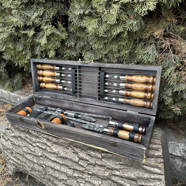 Подарунковий набір Mzavod Мисливець темна текстура