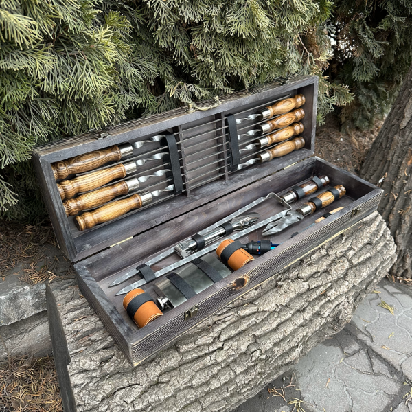 Подарунковий набір Mzavod Мисливець темна текстура