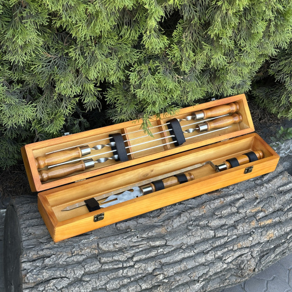 Подарунковий набір Mzavod ШашлиКейс світлий