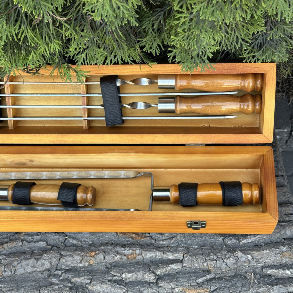 Подарунковий набір Mzavod ШашлиКейс світлий