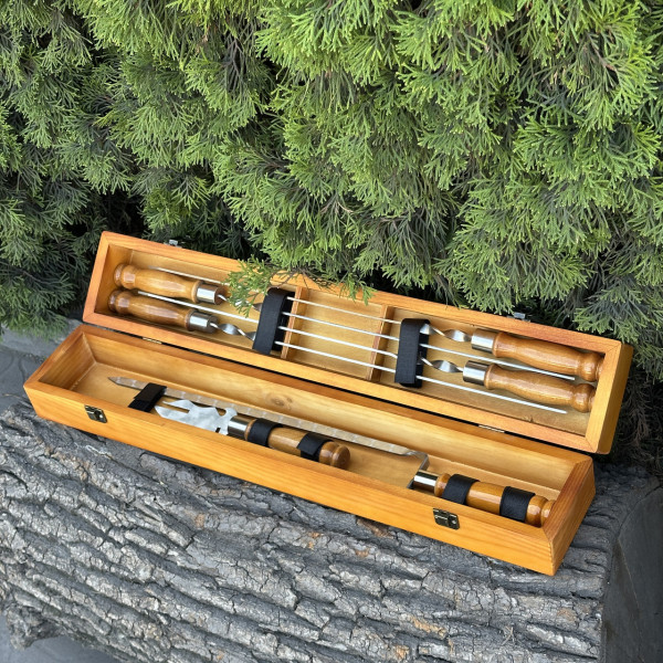 Подарунковий набір Mzavod ШашлиКейс світлий