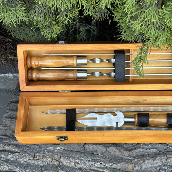 Подарунковий набір Mzavod ШашлиКейс світлий