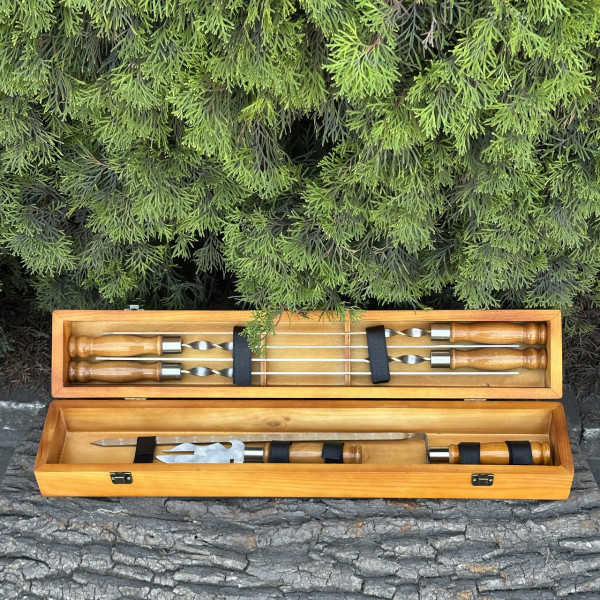 Подарунковий набір Mzavod ШашлиКейс світлий