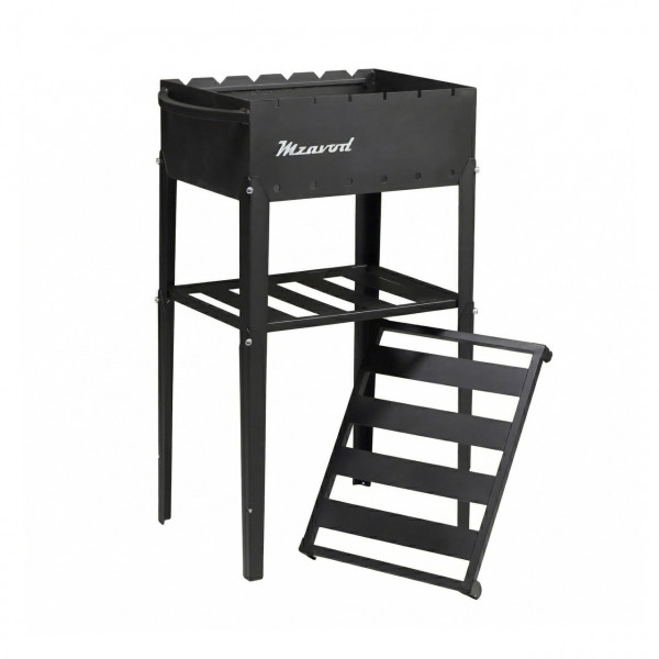 Полиця-дровник Mzavod для мангалу Еней на 6 шампурів