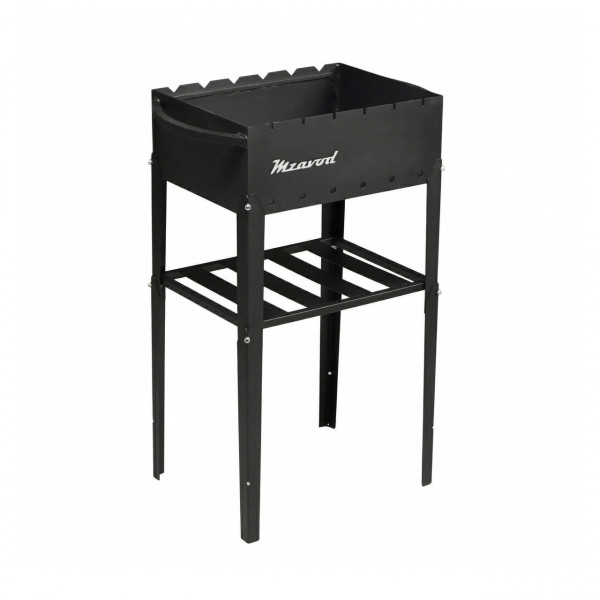 Полиця-дровник Mzavod для мангалу Еней на 6 шампурів