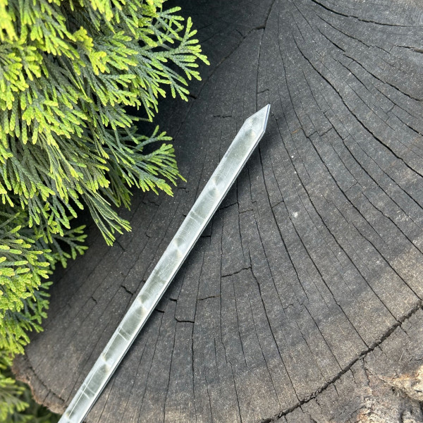 Шампур Mzavod з дерев'яною ручкою 740х12х3мм темний