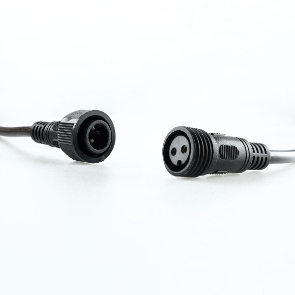 Гірлянда для світлодіодних ламп BIOM GRLD-700 IP67 E27*20, 100W, 10,5м