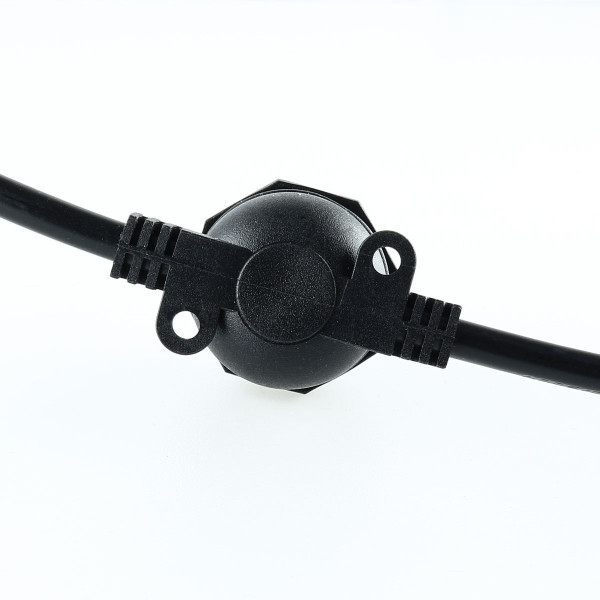 Гірлянда для світлодіодних ламп BIOM GRLD-700 IP67 E27*20, 100W, 10,5м