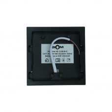 Світильник світлодіодний NL-2-S6-B-5 6Вт квадратний 5000К чорний