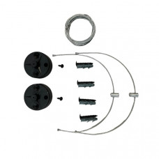 Лінійний LED світильник LN-5-68-12015-5-В 68W 5000К 1200mm чорный з підвісом