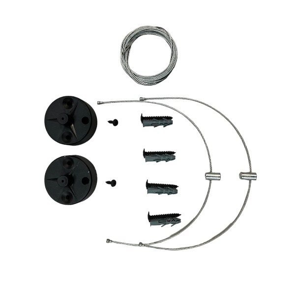 Лінійний LED світильник LN-5-68-12015-5-В 68W 5000К 1200mm чорный з підвісом