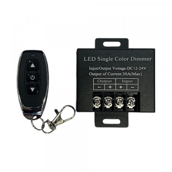 Димер OEM D-30A-RF-3 кнопки DC12-24V (30А 1 канал)